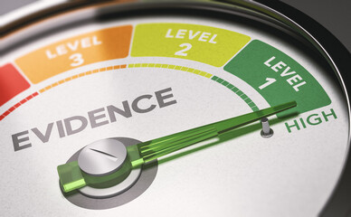 Evidence quality meter